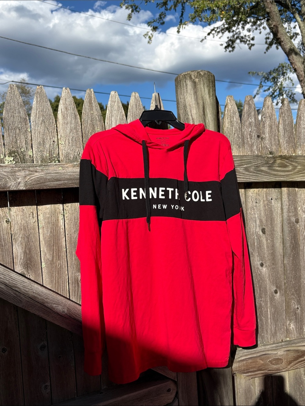 Kenneth Cole NY cotton hoodie.